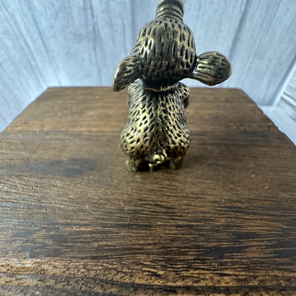 Mini Brass Struggle Pig Figurine - Picture 4 of 9